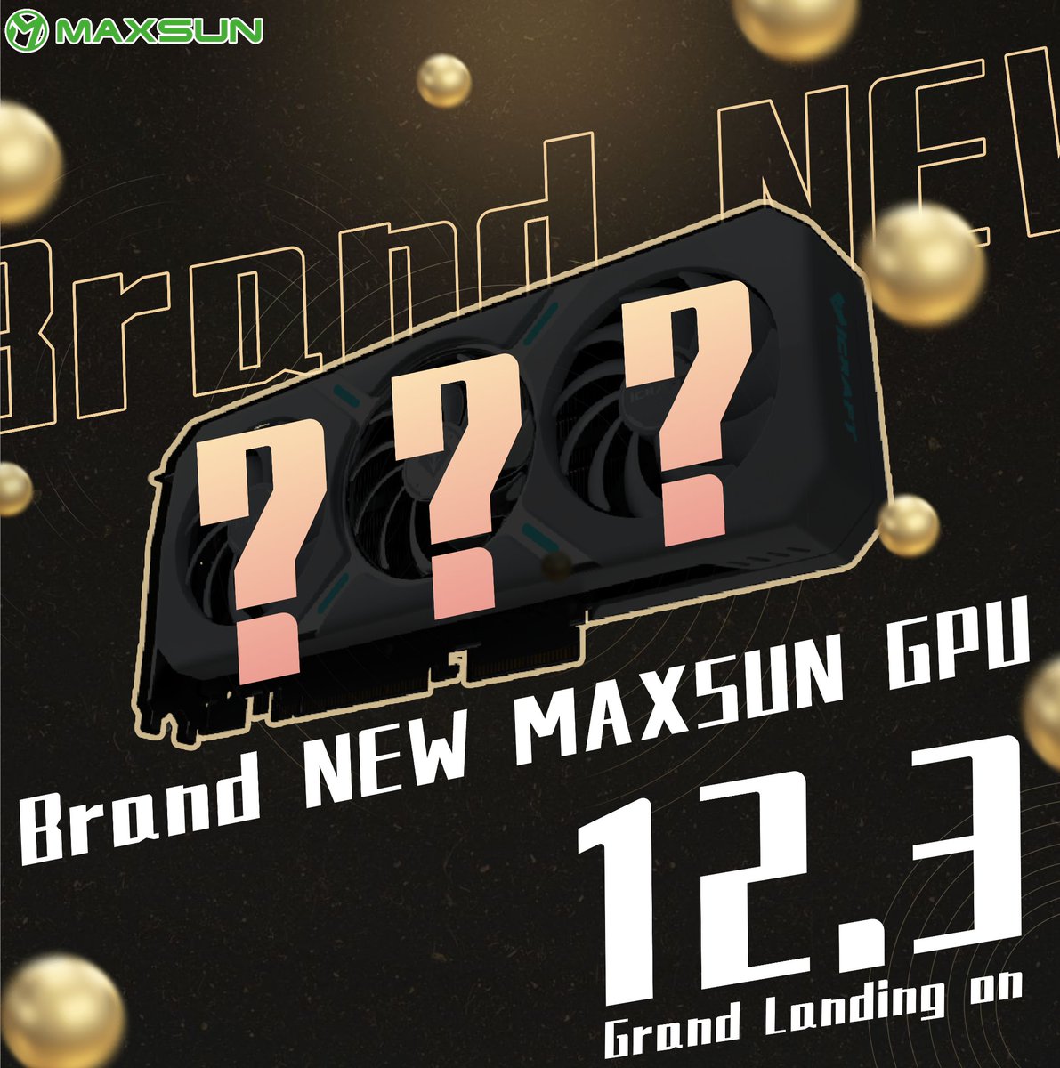 MaxsunOfficial's tweet photo. 🚨 MAXSUN's brand new GPU is coming soon... 🚨

🔥 MS + Intel 🔥

Get ready, it’s going to blow your mind! 🤯💥

Stay tuned for more info 👀💡

#MAXSUN #NewGPU #GraphicsCard #GamingPerformance #TechNews #Intel https://t.co/74vXz8SU1F