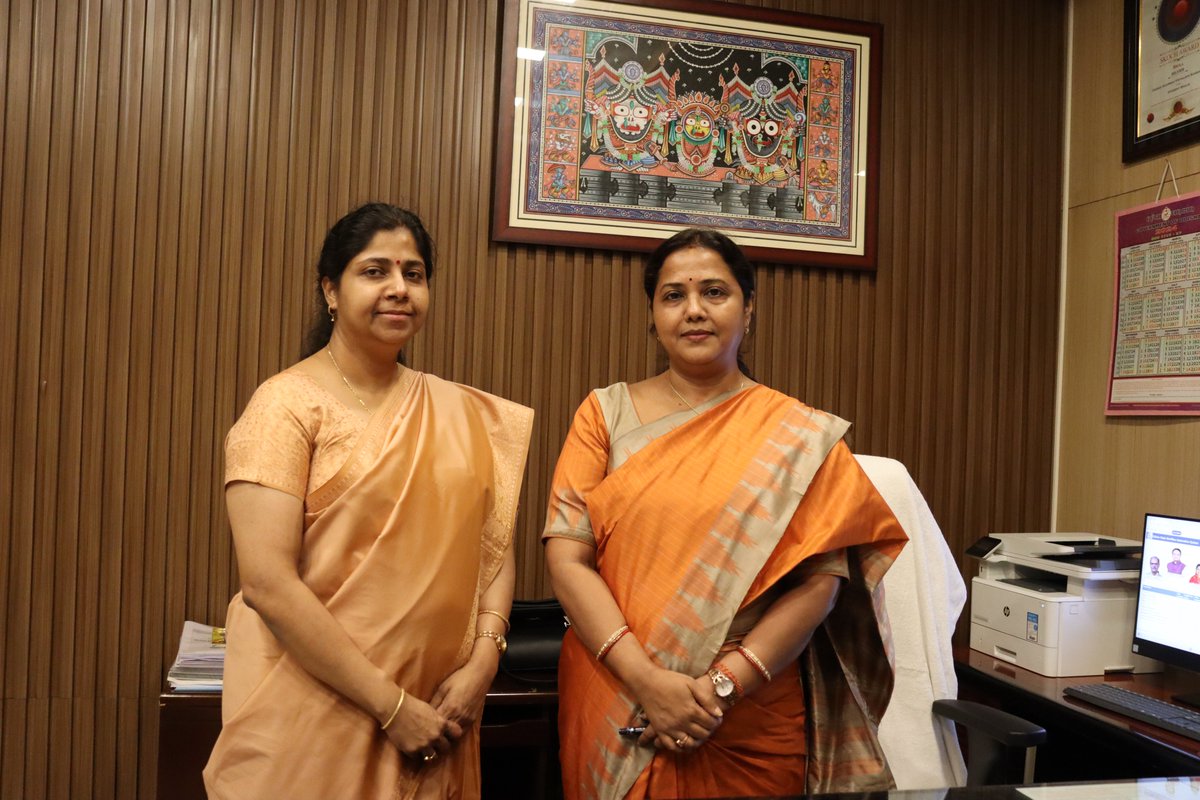 OAVS_Official's tweet photo. Ms. Mrs Smita Rout, IAS joined as State Project Director, Odisha Adarsha Vidyalaya Sangathan (OAVS) on dated 30-11-2024 Afternoon. A warm welcome to Respected SPD Madam on behalf of OAVS Family. https://t.co/1ktMG2Hx4k