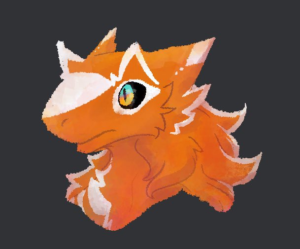 sergalfluffer's tweet photo. Did a little trade with @skytempest25111. Took the opportunity to try that brush from before again and I think I got a better result this time. Took a different approach to coloring things and used many more layers https://t.co/8nPZTJrFt2