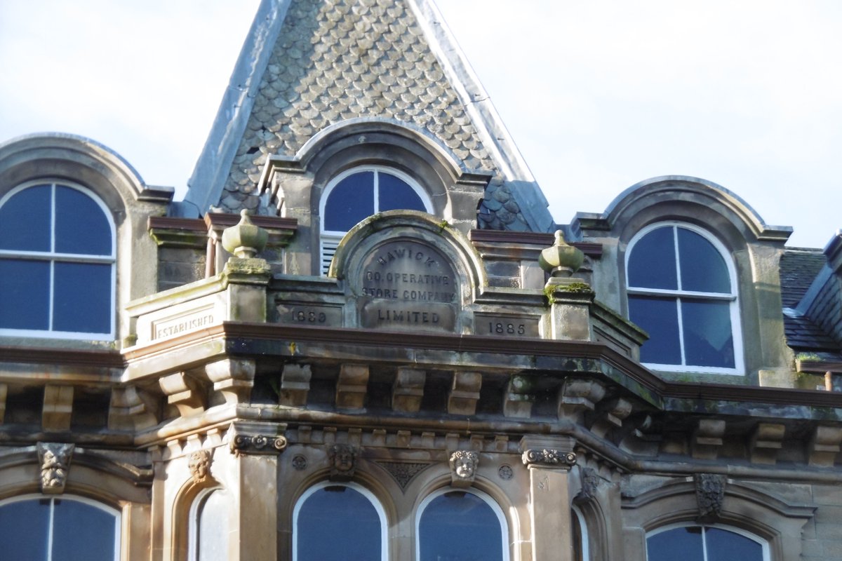 5thLackey's tweet image. #Hawick #CooperativeStore circa 1880s #Keystones
