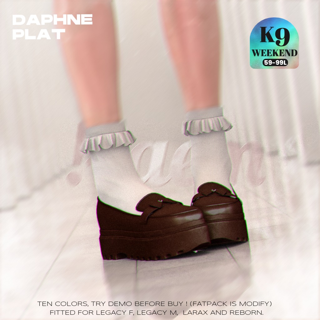 KawaiiFeedSL's tweet photo. !4AEM Daphne Plat〡K9 Weekend Sale @ Mainstore〡Taxi: https://t.co/aXcgLwskbJ
#secondlife #metaverse #4aem #k9weekendsale #mainstore #kawaiifeed https://t.co/4Ry1642YWO