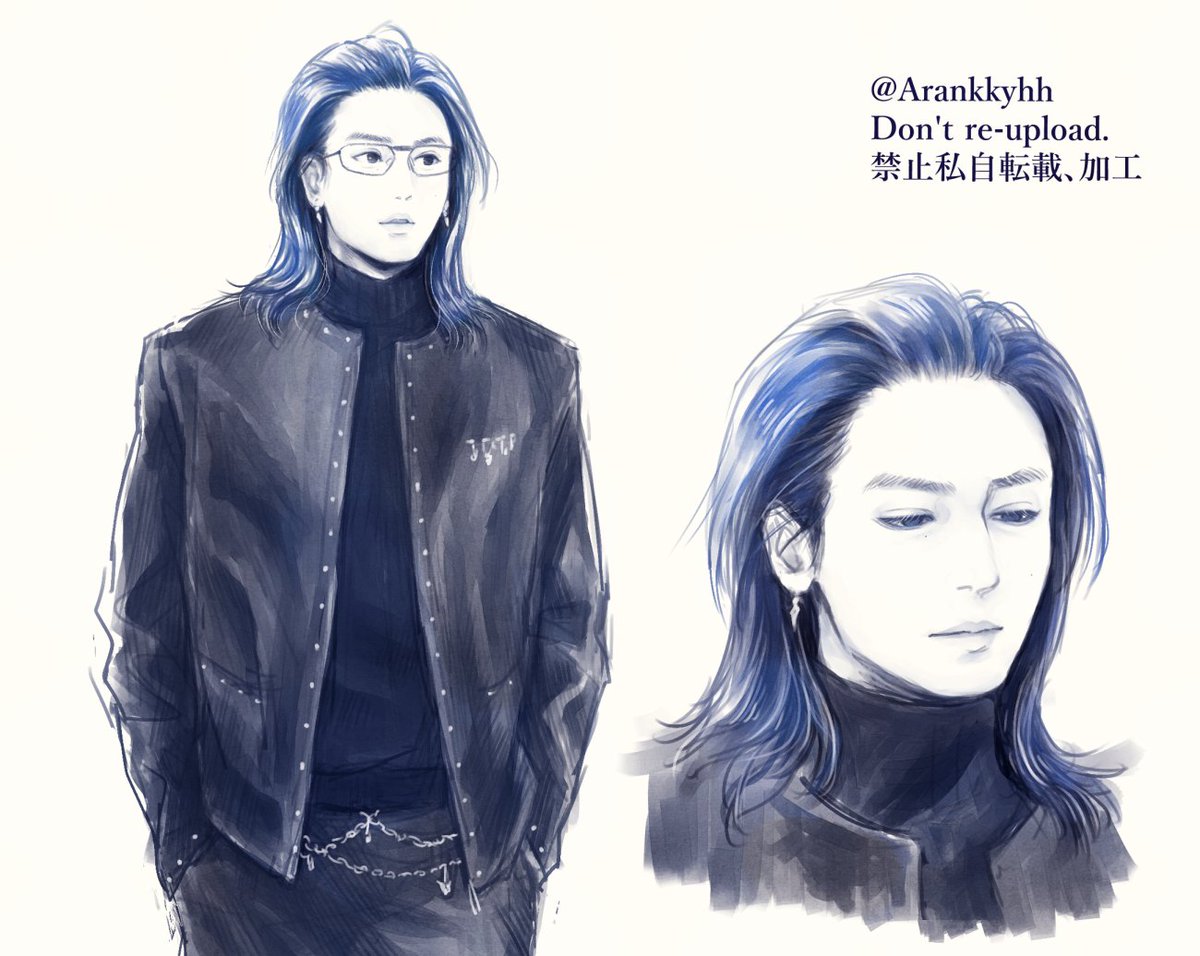 Arankkyhh's tweet photo. ほぼ模写
睫毛のためメガネには消えてもろた

#張哲瀚
#张哲瀚
#ZhangZhehan https://t.co/kibo1SB4iv