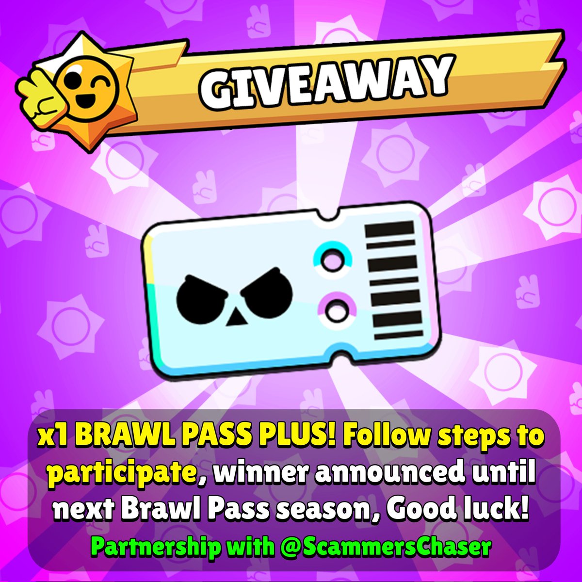 🎊 ANOTHER Brawl Pass Plus GIVEAWAY?! WHY NOT! 🎊

To participate :
💠 Follow <a href="/BrawlSource/">Brawl Source: News & More</a>, <a href="/ScammersChaser/">Brawl Stars Scammers Chaser</a> &amp; @SourceHub_X
💠 Like + RT 
💠 Tag 1 friend 
💠 Like our pinned post. ( You can participate in another one of our active giveaways! )

#BrawlStars #Supercell #BrawlPass
