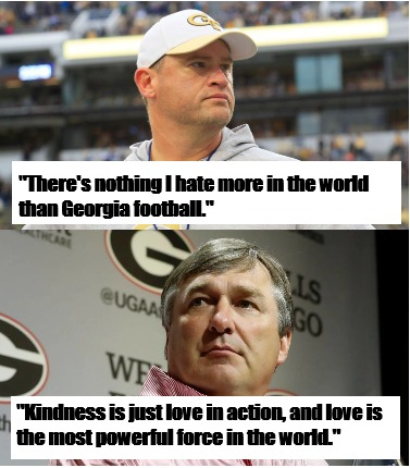 This holiday season make sure you're choosing love and kindness, especially towards our youth. Kindness always wins. #UGA #UGAvsGT #DawgsOnTop #DawgNation
