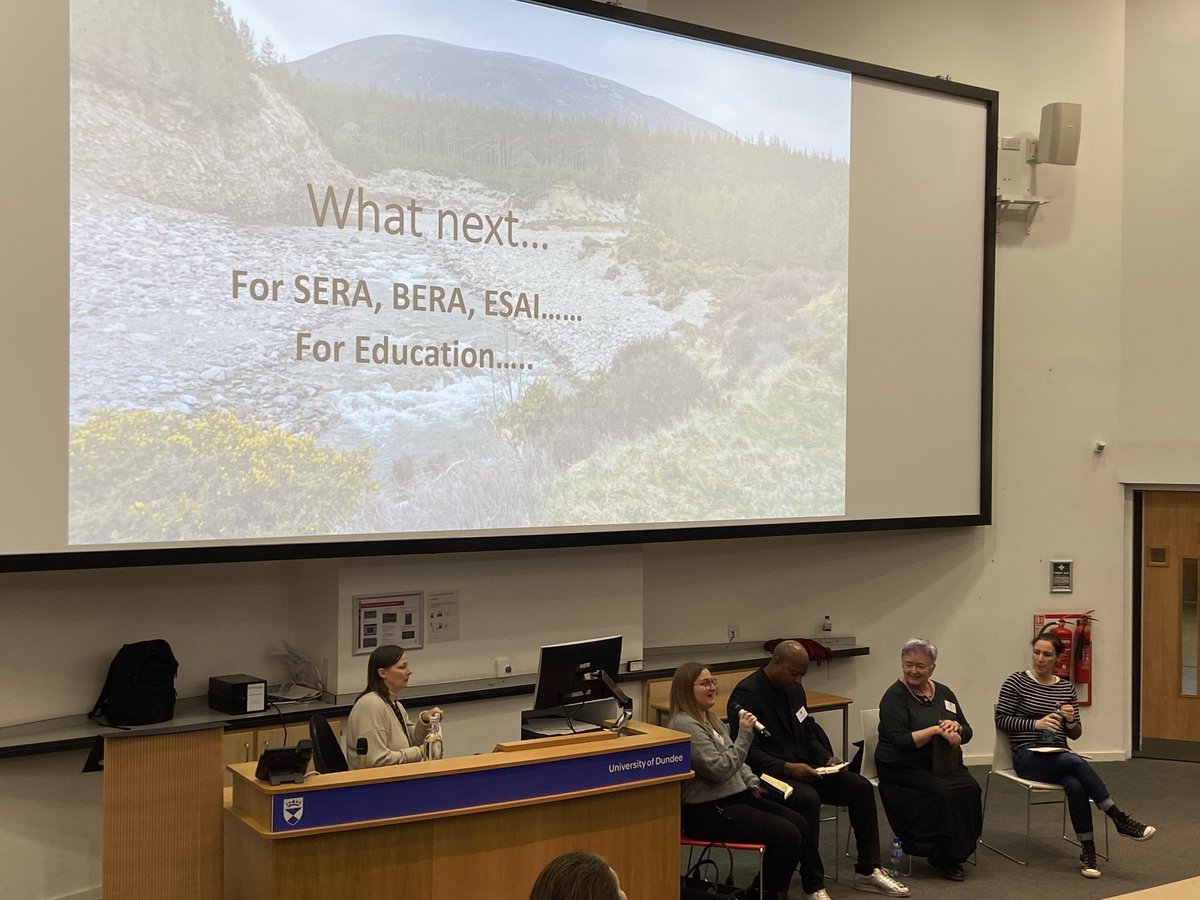 yesterday was my last day <a href="/SERA_Conference/">SERA</a> and I cannot call it closed without the spotlight on leading ideas and work from Dinesh Yadav and <a href="/ChantelleBoyl3/">Chantelle Boyle</a> #PGRs <a href="/UofGEducation/">School of Education</a>  make education research matter