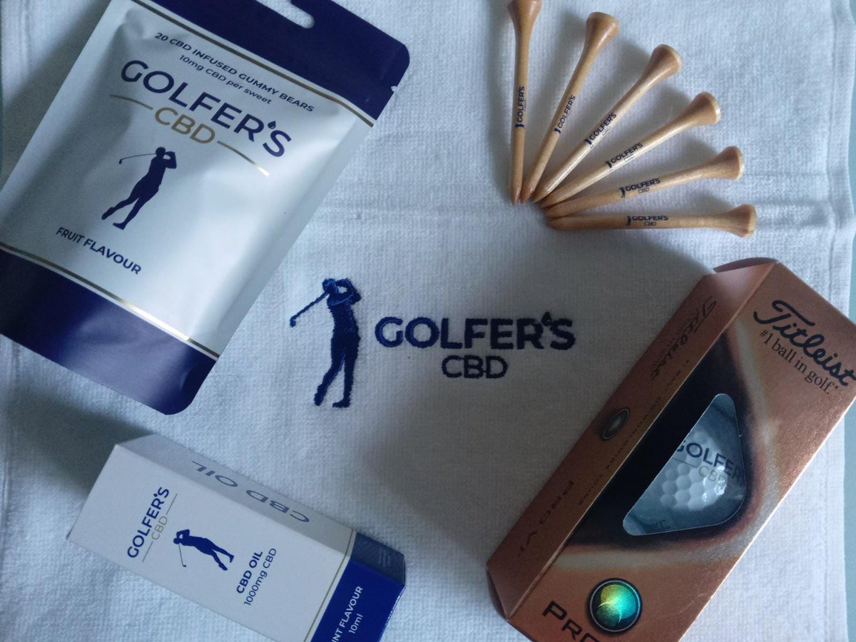 Golfers CBD tweet media