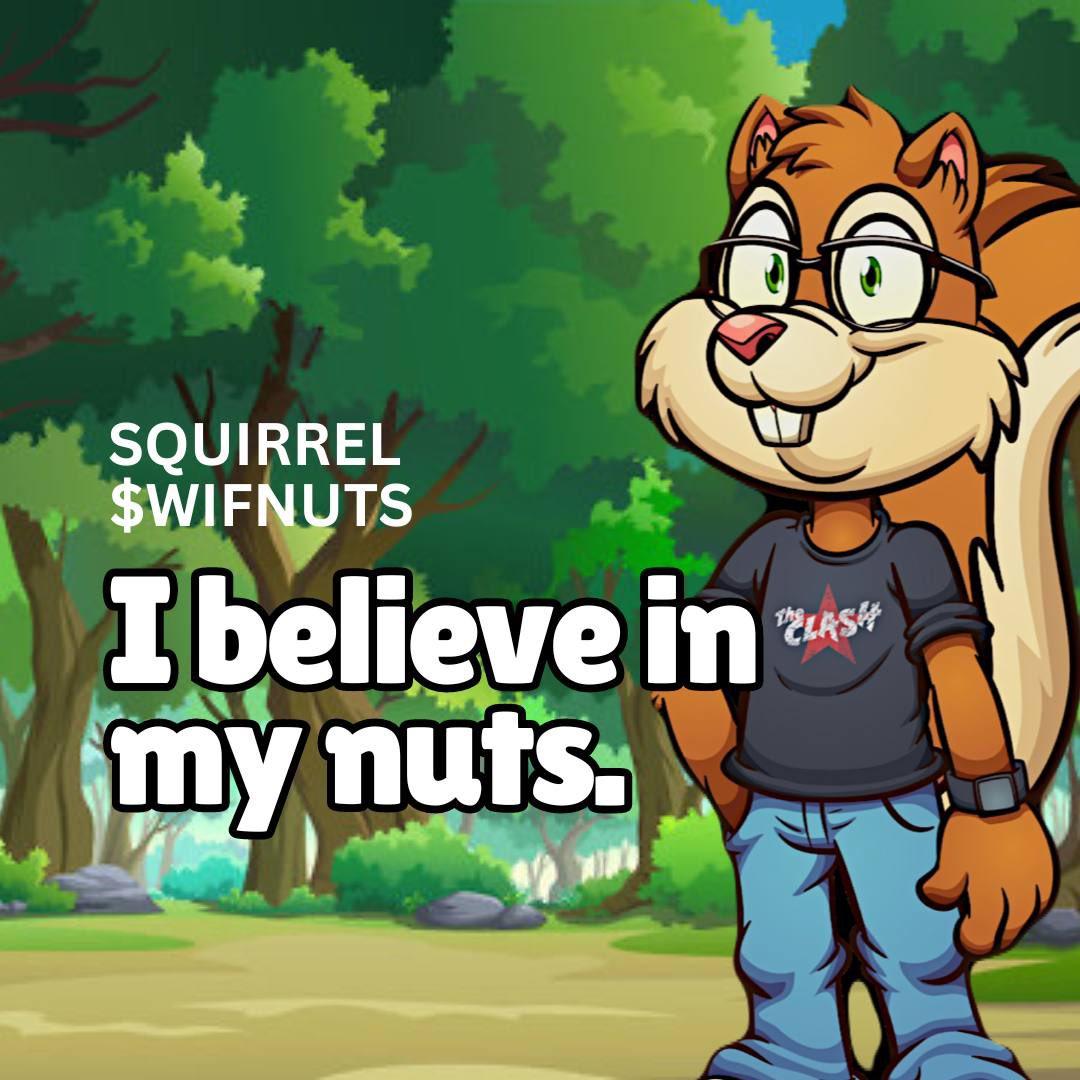 @squirrel_cto He’s not a squirrel #WIFNUTS though 

<a href="/WIFNUTS/">Squirrel $WIFNUTS 🤖</a>