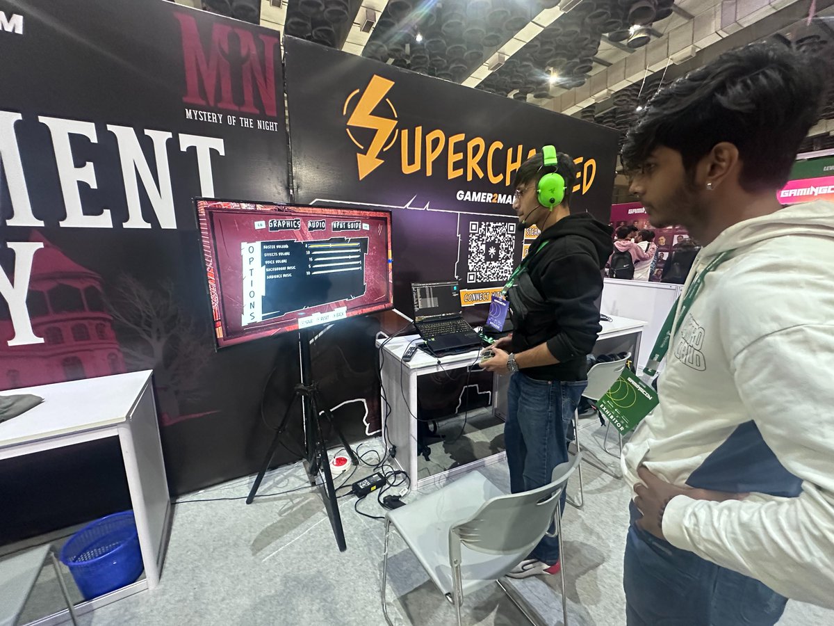 gamedev_india's tweet image. As #GamingCon 2024's community partner, #GameDevIndia proudly curated the Indian Game Developer Zone under its #GamesFromIndia Showcase, initiative highlighting amazing Indian indie talent. 🌟
📸 Check out Day 1 highlights! 🚀
#IndieDevShowcase #GamingCon2024 #MadeInIndia