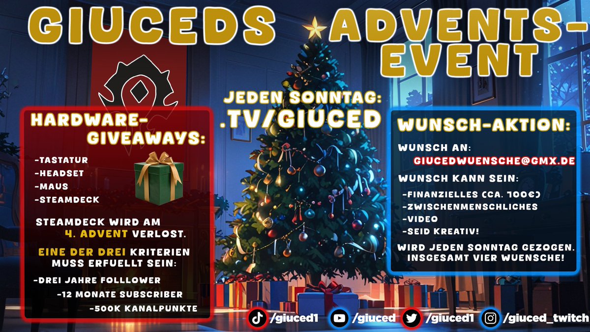 Auf eine unvergessliche Weihnachtszeit!