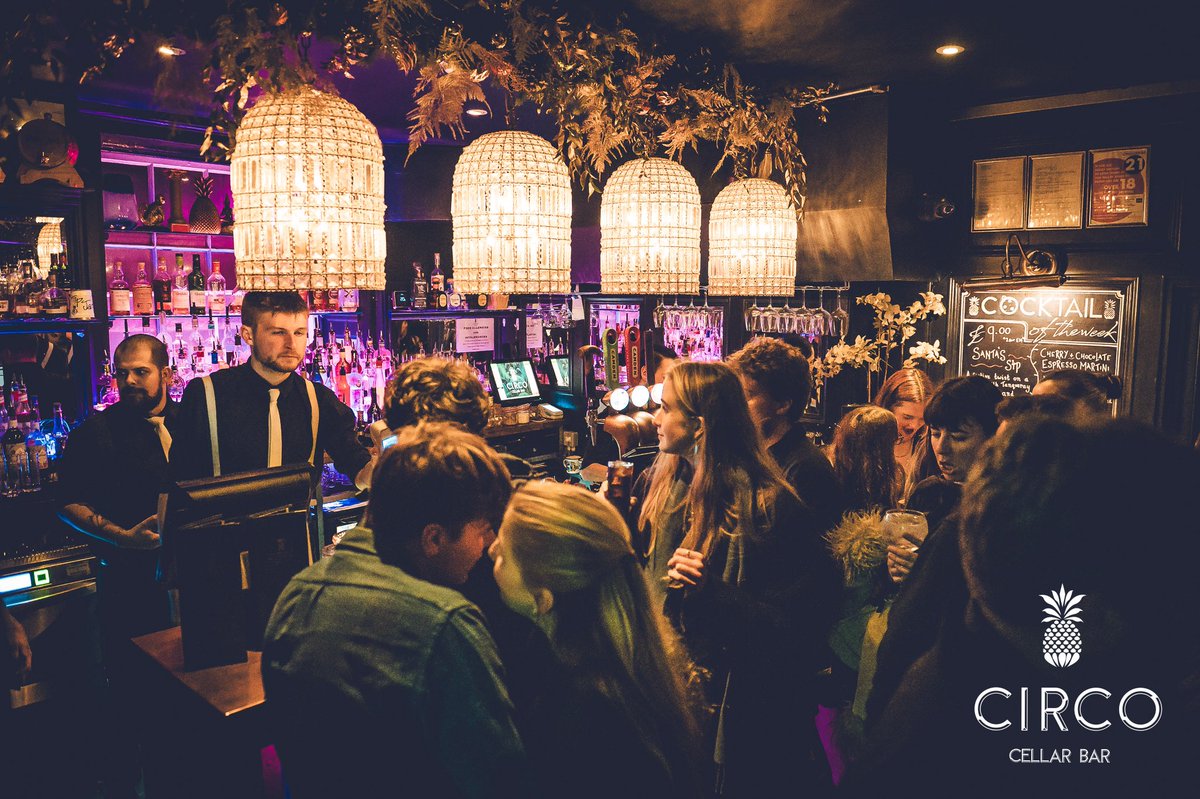 It's the party time of the year ! So grab your mates &amp; get to Circo !
🚪Open from 3pm
🍹2-For-£14 Until 9pm
🪩DJ from 9pm
🔥Epic vibes all day