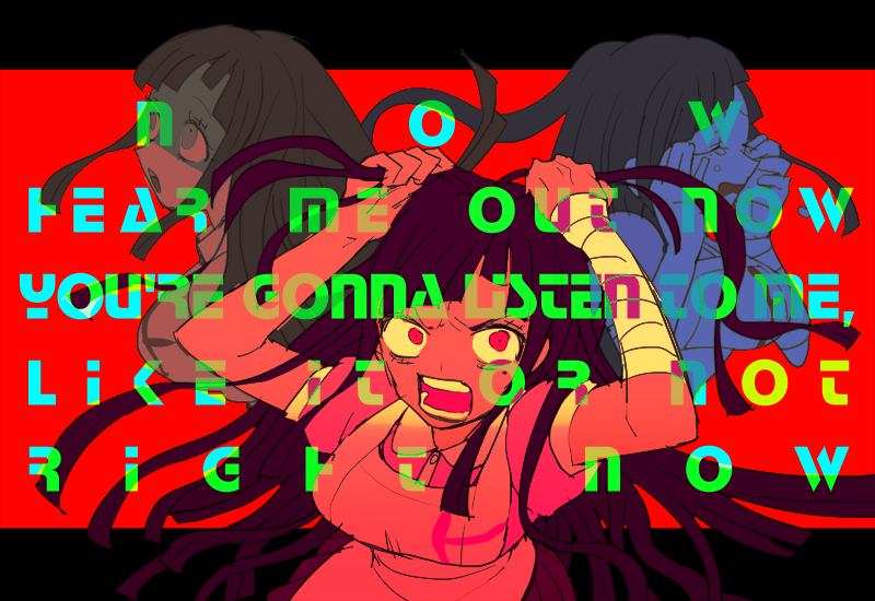 罪木蜜柑 「10年前に描いた罪木のリメイク 」|ネズのイラスト