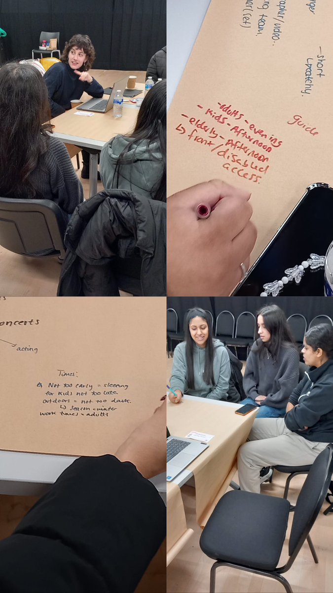 Our Aspire Event Management Course is off to a great start!🥳 We have some creative ideas flowing! 

Young Event Manager’s in the making 💥

Join the next course here:
tickettailor.com/events/nupurar…

#Aspire #Aspire24 #NupurArts #youthdevelopment #careerdevelopment <a href="/ace_national/">Arts Council England</a>