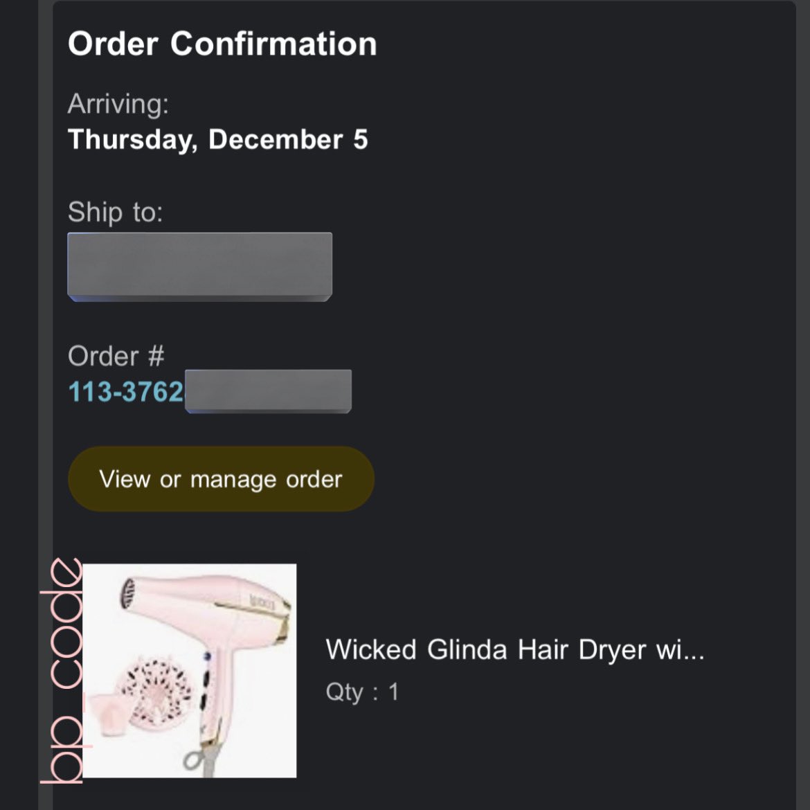 bp_codetw's tweet photo. กด ไดร์เป่าผม Wicked Glinda Hair Dryer with Diffuser from Conair จาก Amazon ให้แล้วค่า 🧚🏻‍♀️
#bpcode_up https://t.co/e1wZK1MgSy