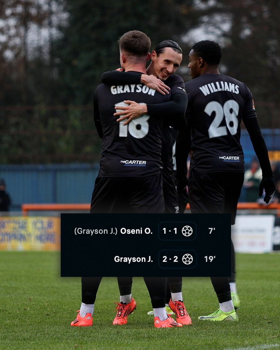 One assist &amp; one goal on <a href="/joegrayson_/">Joe Grayson</a>'s comeback 😮‍💨

#WorClub ⚪️⚫️