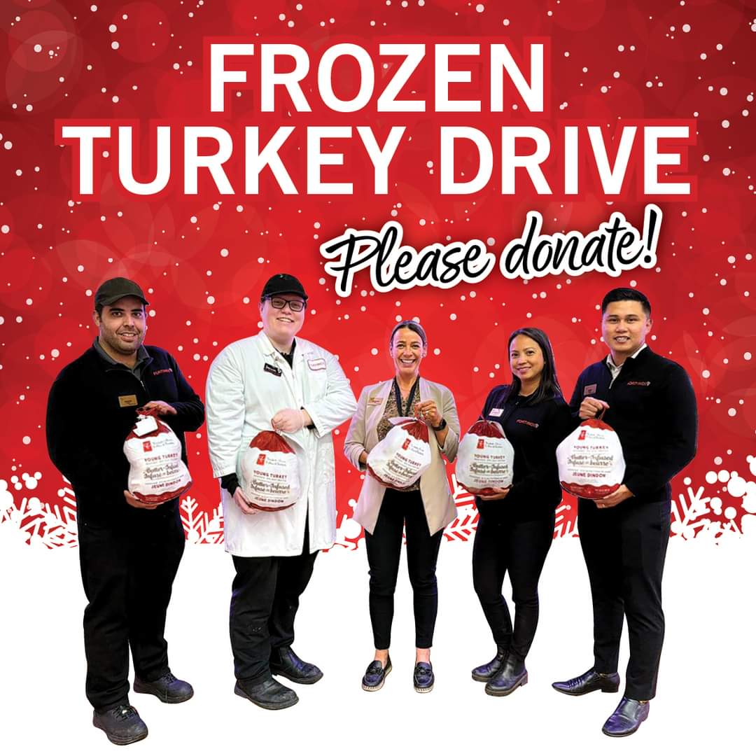 This weekend, <a href="/Fortinos/">Fortinos</a> is hosting its annual Turkey Drive. Come out to Ancaster Fortinos or Dundurn Fortinos to purchase a turkey that goes towards supporting so many SMH programs! 
If you can't make it out this weekend, consider making a donation here: 
stmatthewshouse.ca/help-us/donate…