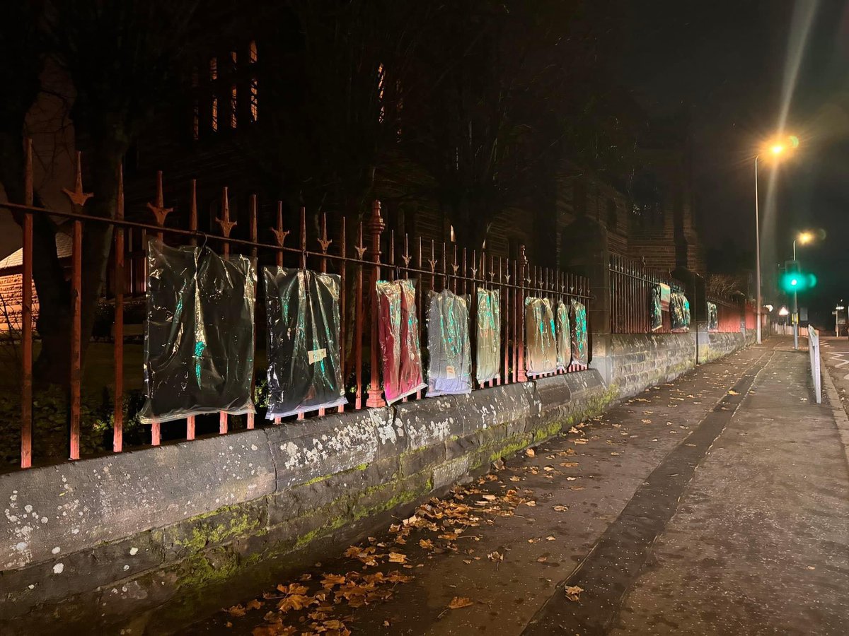 StAugsOutreach's tweet image. For anyone who requires a winter coat/jacket, please visit the front railings of St. Augustine's Church, Coatbridge this weekend. 

Each coat is labelled with a size and is free to take for anyone who needs a warm winter coat. Please only take what you need.