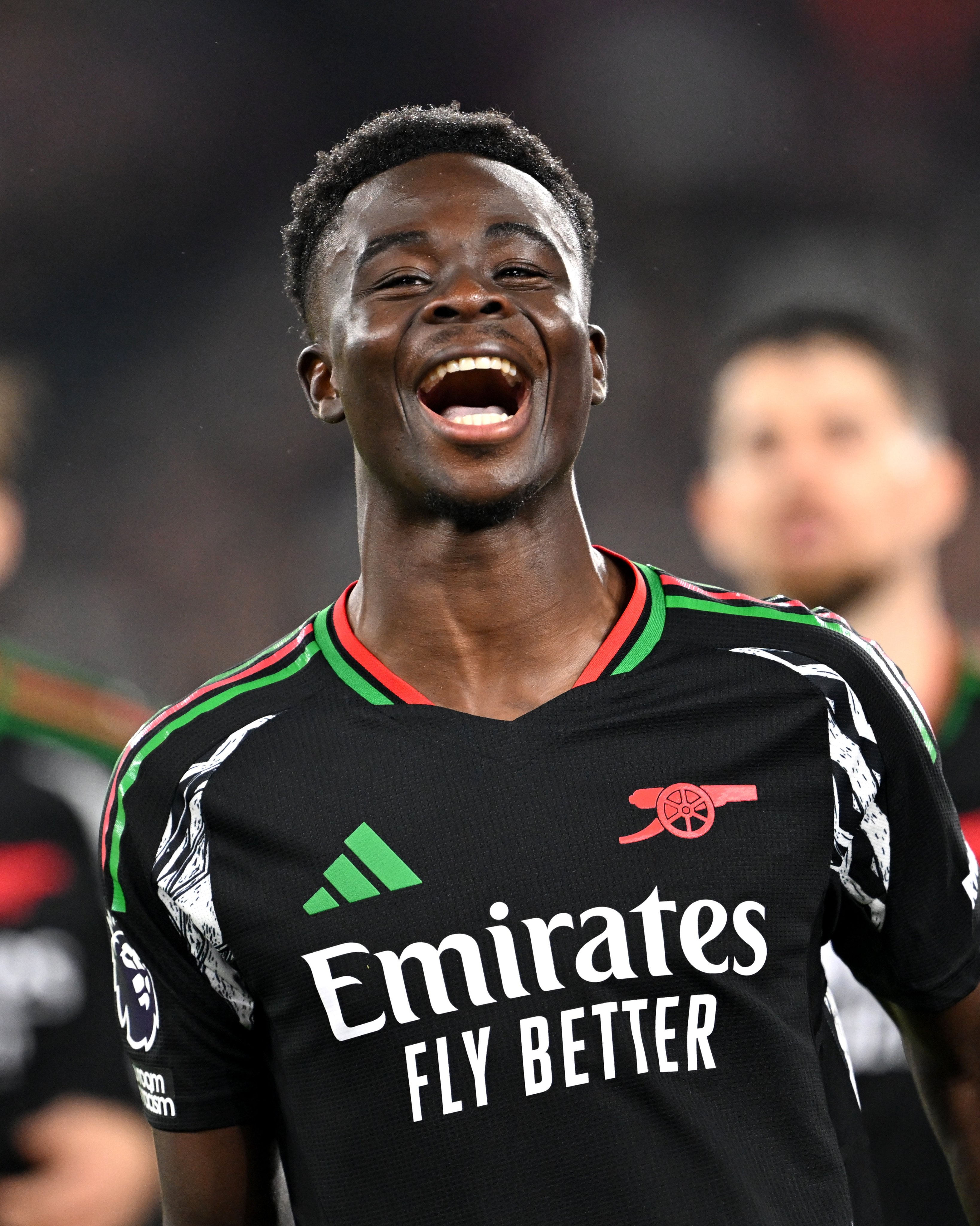 Saka estará ante el Real Madrid. Fuente: Arsenal en "X".