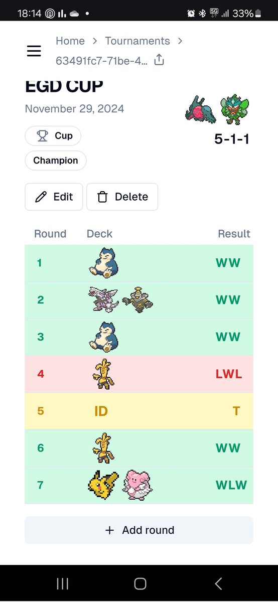 GalileoTCG's tweet image. LEAGUE CUP WINNNN!!!
Played Regidrago at @EGDgames Cup today and enjoyed every single game i played with this deck, nice to see progress and such a nice community🫶✨️🔥