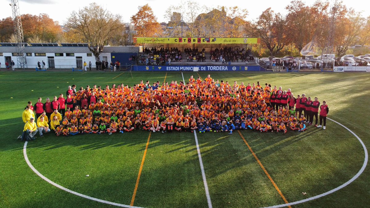 110 ANYS

d’història.
defensant aquesta colors.
lluint el nom de la vila. 
essent Club Futbol Tordera.

Gràcies jugadors/es, família, socis, treballadors i voluntaris. Gràcies a tothom per formar part d’aquesta família.

Des de 1914: sempre endavant, Tordera💛❤️