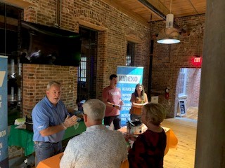 GoKINEXO's tweet photo. KINEXO was proud sponsor of this year’s Annual Beans &amp; Brews Chili Cookoff at Rocky Mount Mills to benefit Meals on Wheels. The team participated in the cookoff and placed 4th in the Traditional Chili category! What a great way to give back to the community, KINEXO team! https://t.co/m7yqzpWEW5