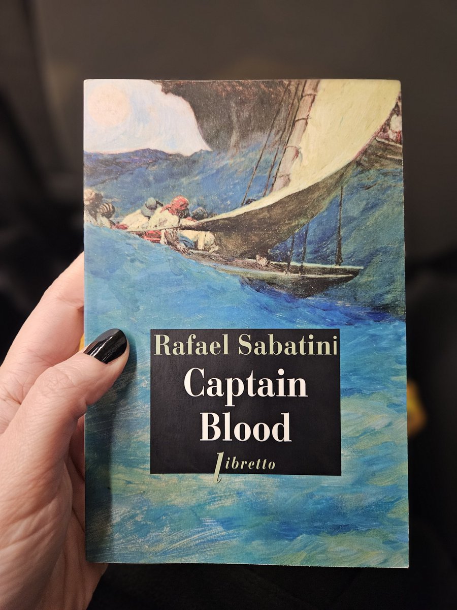 📚 Captain Blood - Rafael Sabatini ✅
Un super récit de pirates et de flibustiers, qui va à toute vitesse donc il faut bien s'accrocher à la barre. J'aurais été plus à l'aise si ça n'avait pas été aussi expéditif mais j'aime bien les lectures rapides alors c'est ok