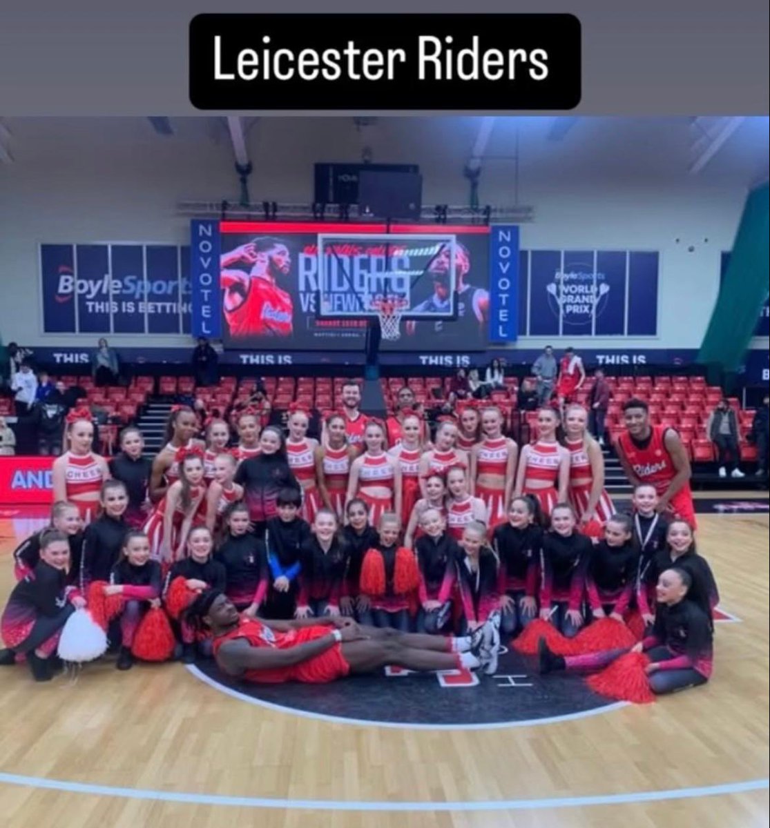LRSCbball's tweet image. @RidersBball @RidersBF @URoutledge 
What about the dancers at last night’s game?  Big shout out to ￼
Dixon Woods School of Dance, Oadby.
Amazing performances. Well done to all taking part. ♥️