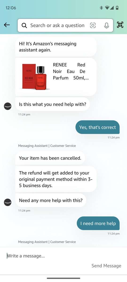 sanchusom08's tweet photo. @amazonIN Hi team I have a recent issue going on. On 29 th November I purchased around 11 products but Amazon India put my payment on hold and eventually orders got cancelled. 
When I reached out to customer executives either they are redirecting my query to other executives. https://t.co/Ddkxd2cnCH