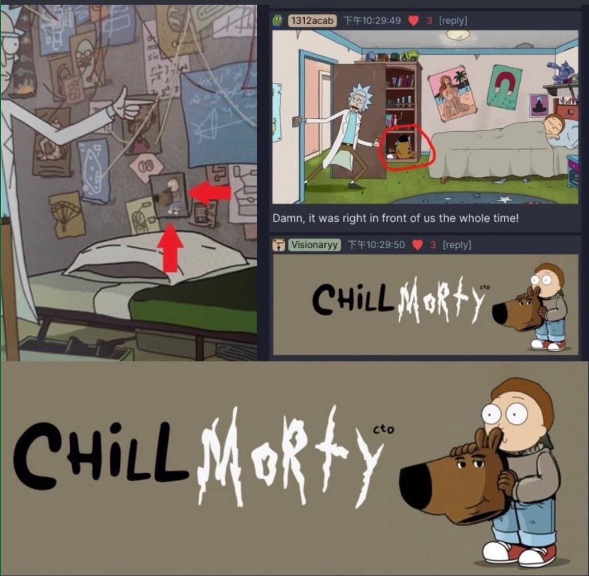rektochad's tweet photo. @kunoo Imagine fading $chillmorty with chads .. https://t.co/ApBogTwh9u