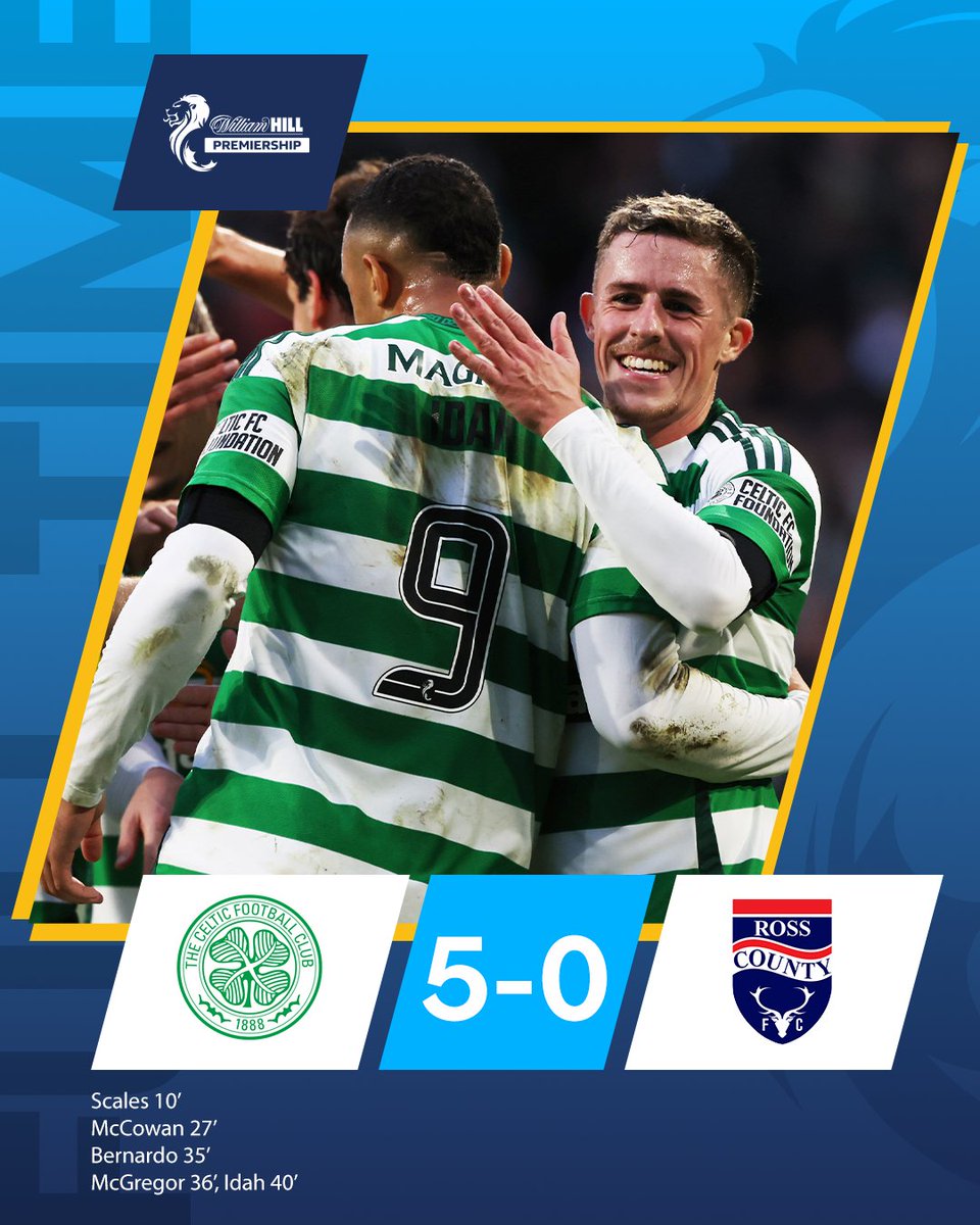 spfl's tweet photo. 1️⃣⚽️
3️⃣🅰️
Luke McCowan stole the show in five-star display from @CelticFC
🍀 #CELROS 🦌 | @WilliamHill https://t.co/DYcvszzPGe