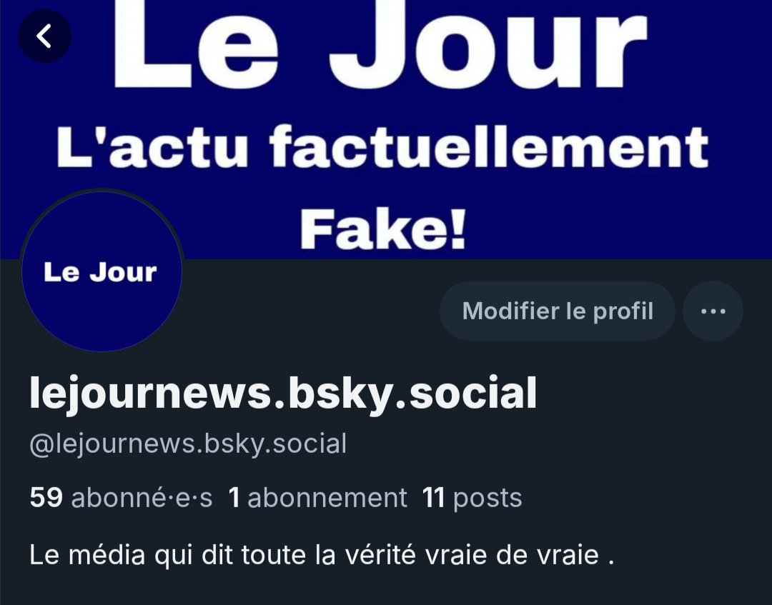 Chers/ chères lecteurices , après un long débat de 16 min et 31 secondes , la rédaction du Jour News a décidé de migrer vers bluesky. Ce compte restera ouvert mais ne postera plus rien.  Pour nous suivre c'est dorénavant là! 👇👇👇
