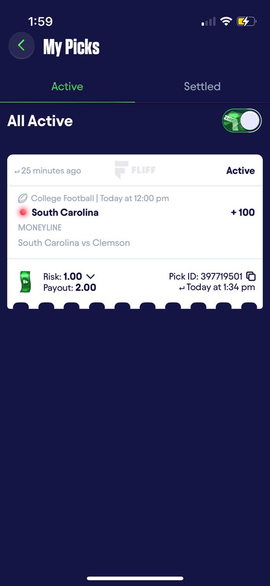 Giants hurt I was really feeling it too. Had to go into hiding for a bit. #loganslocks for today then once it hits nba parlay incoming
(￣^￣)ゞ