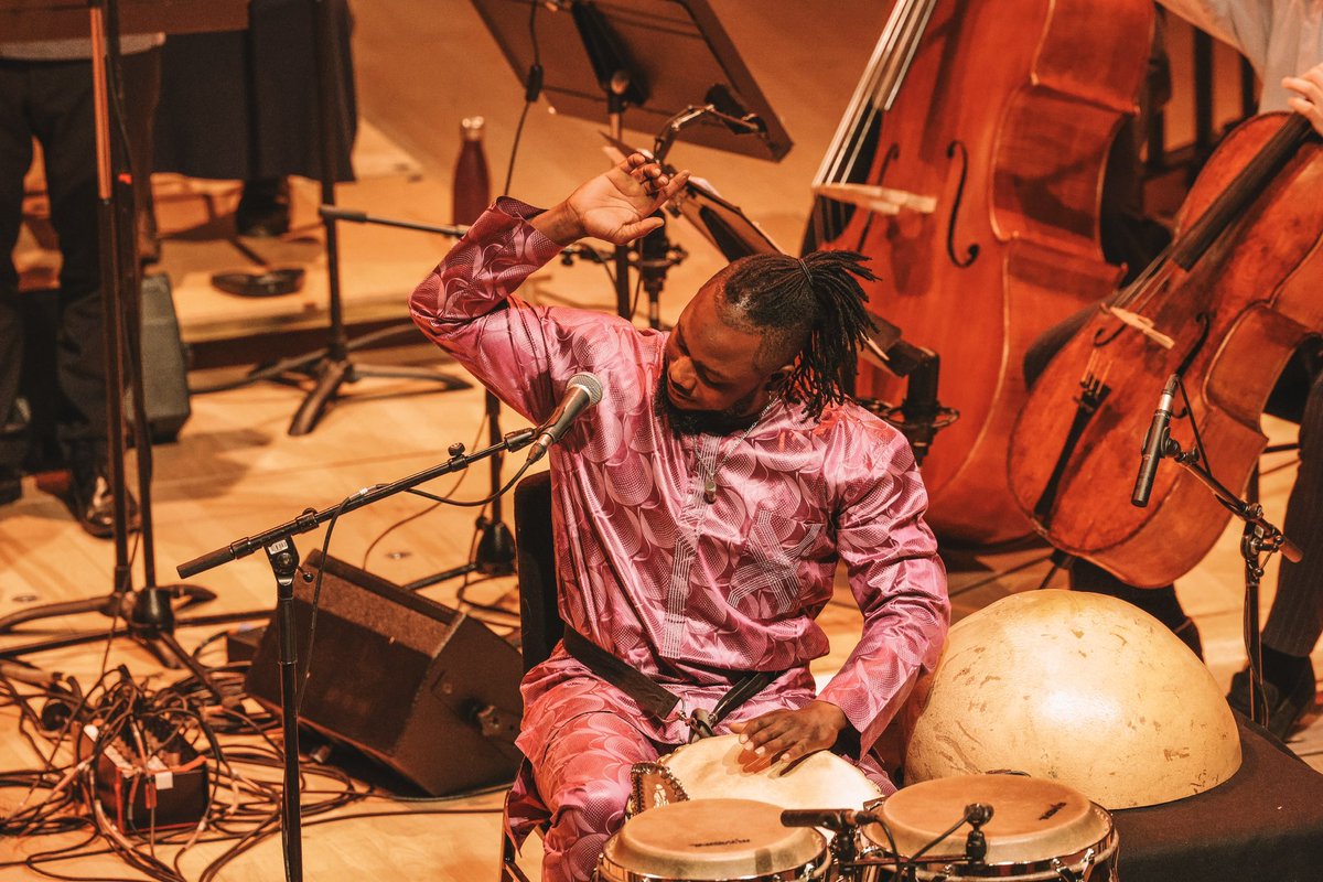 sinfoniacymru's tweet photo. ANKABEN 🌟🌍🎶 Anhygoel! Amazing! 🤩

Here’s a snapshot of the energy in the room yesterday @RWCMD 🔥

Don’t miss your last chance to see Ankaben live:

📣 Heno | Tonight @typawb 8 yh | pm 

We’re down to the final few tickets! 🎟️🔥

📸David Edmunds https://t.co/unqmh6rWwL