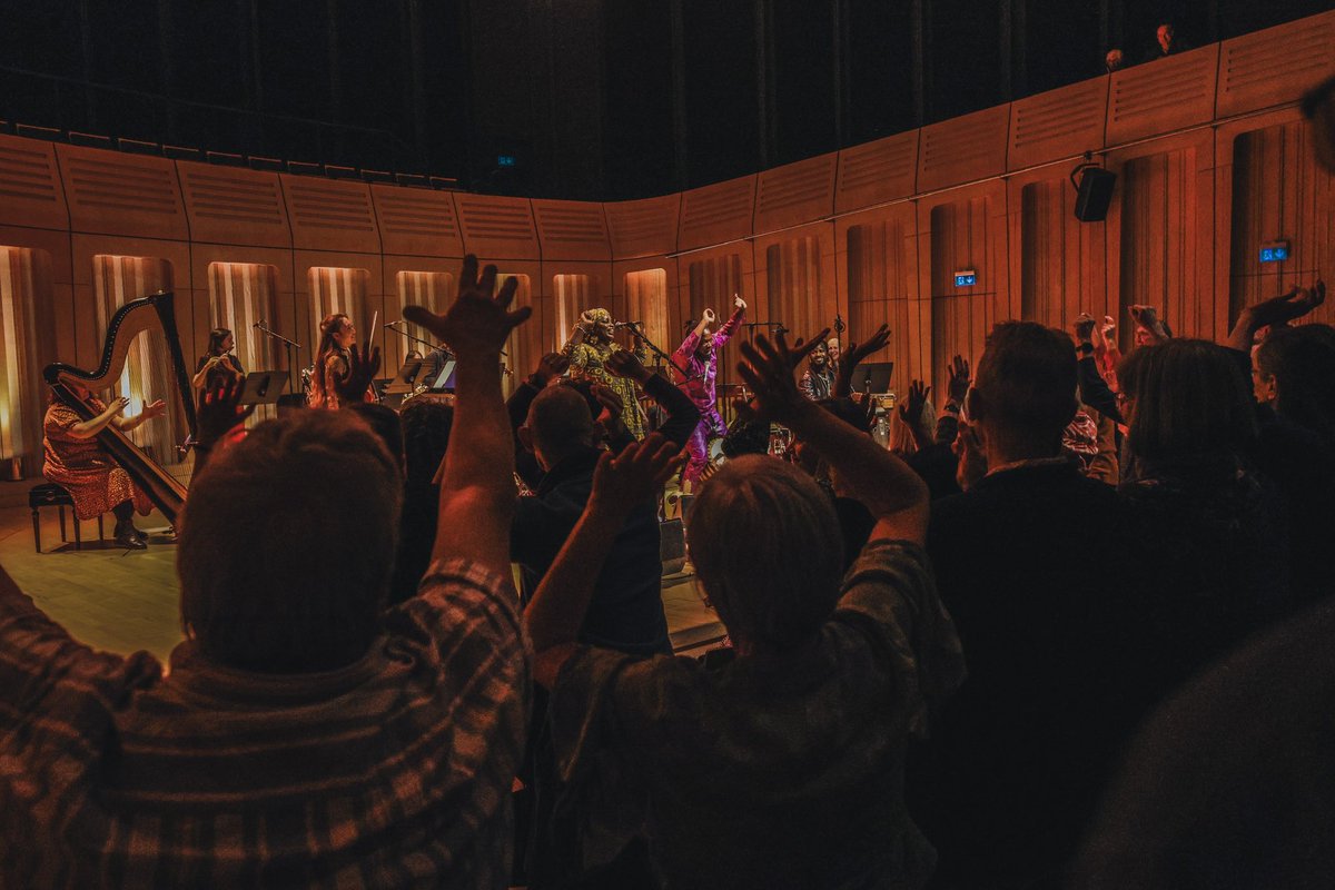 sinfoniacymru's tweet photo. ANKABEN 🌟🌍🎶 Anhygoel! Amazing! 🤩

Here’s a snapshot of the energy in the room yesterday @RWCMD 🔥

Don’t miss your last chance to see Ankaben live:

📣 Heno | Tonight @typawb 8 yh | pm 

We’re down to the final few tickets! 🎟️🔥

📸David Edmunds https://t.co/unqmh6rWwL