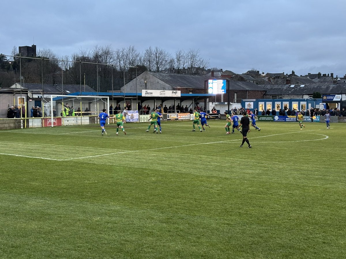 Great first ever visit to <a href="/ClitheroeFC/">Clitheroe FC</a> to support &amp; see how Sam Olawumi is developing &amp; he obliged us with a goal! What a lovely, warm &amp; friendly club with great support. Looking forward to coming back soon <a href="/Heatonsports/">Heaton Sports & Cricket Club</a>
