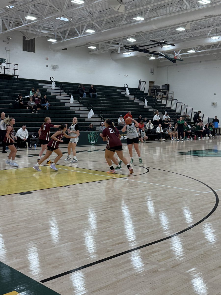 The season is here!  Girls Jamboree Basketball with Papio.