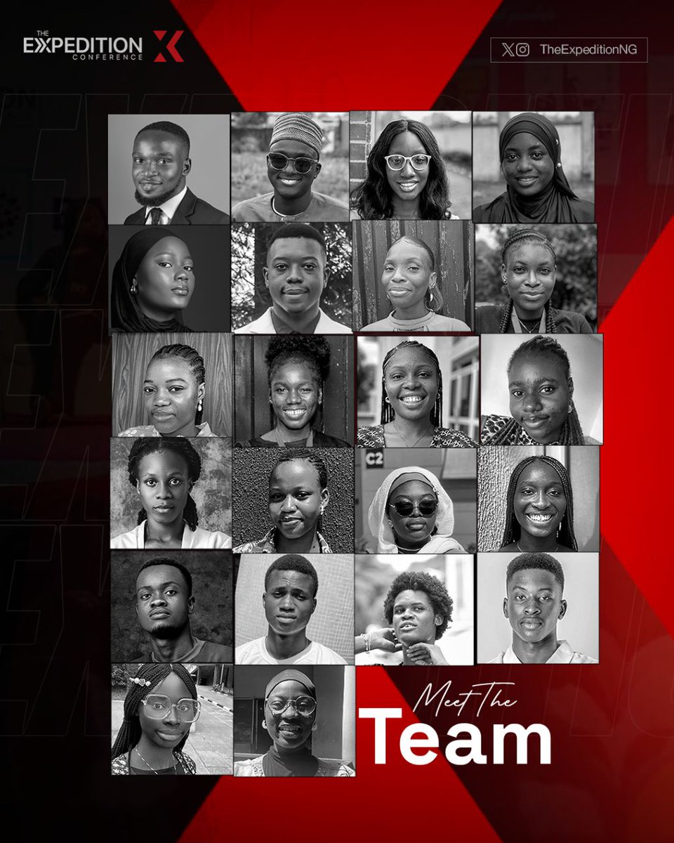 TheExpeditionNG's tweet photo. You've seen the names! 🫣🤭

Now, behold their faces: The bold minds shaping A Decade of Greatness! 😮‍💨😌

#theexpeditionconferenceX #theexpeditionconference10 #theexpeditionconference #tecX #tec10 #tec #decade https://t.co/RskOmOwE6b