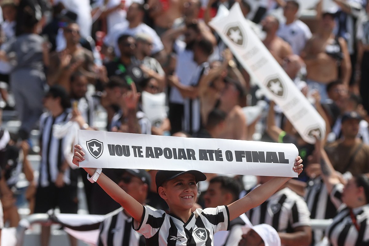 SER BOTAFOGO É APOIAR E ACREDITAR ATÉ O FINAL SEMPRE! #TEMPODEBOTAFOGO 

📸 Vítor Silva/ BFR