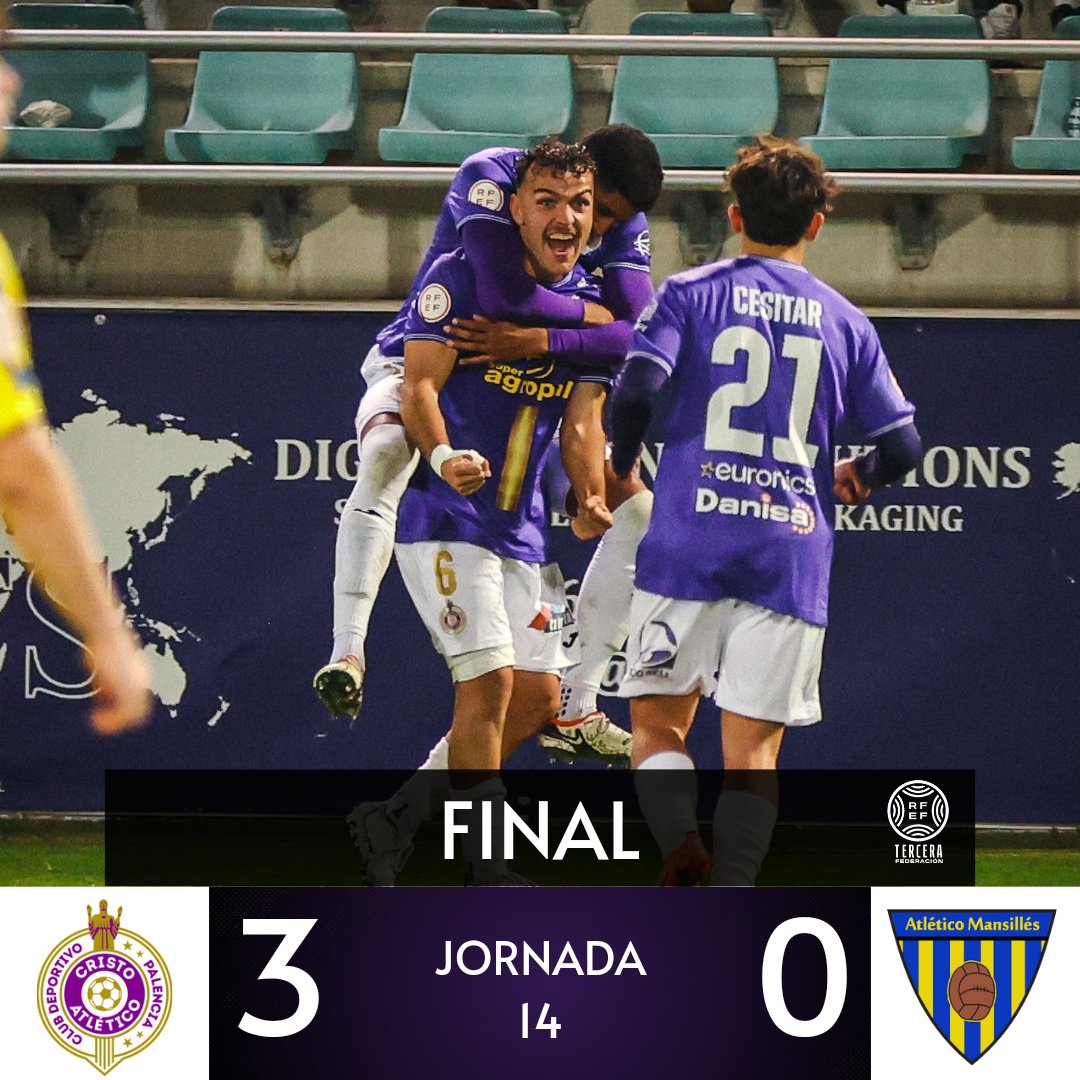 3️⃣-0️⃣ | ¡¡¡ FINAAAL FINAAAAAL!!!

+3 que nos permite seguir con la racha de victorias. 

Goles de:

- <a href="/dieguitohdez9/">¡Diego Hernandez! 🙌🏽</a> ×2
- Romano

#PCA | #LoMejorEstaPorVenir