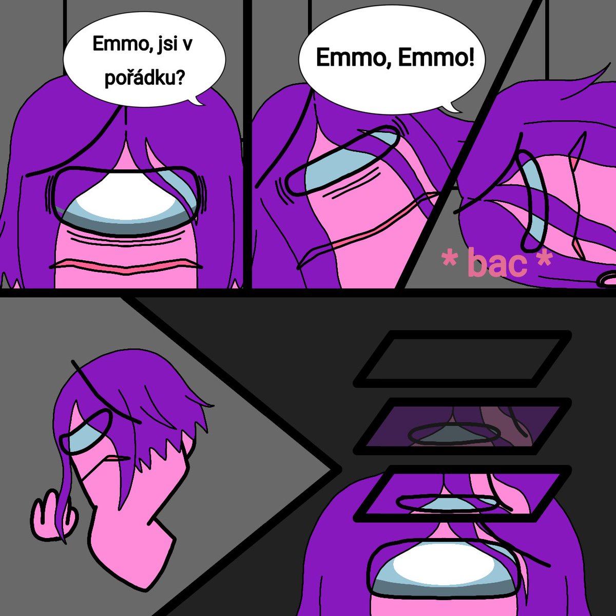 KSoukalova46036's tweet photo. Comic
Episode 2/?
Emma oc × Indigo
Page 7/29
English × Czech
#rodamrix #rodamrixart #AmongUs #amongusOC #AmongUs募集 #amongusrodamrix #oc #emma #emmaoc #art #comic #amonguscomic #amongusemma #rodamrixcomic #impostor #amongusimpostor #darkslateblue https://t.co/3dYXX4nQXB