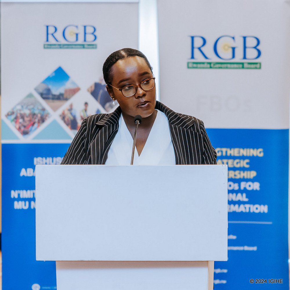 Umuyobozi Mukuru wa RGB, Dr. Doris Uwicyeza Picard, yatangaje ko n'ubwo ...