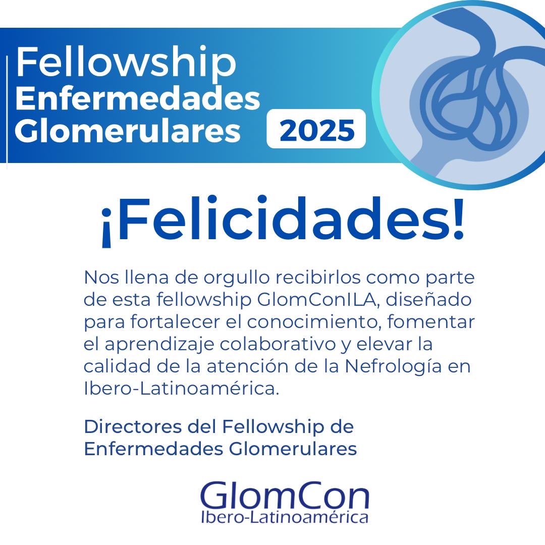 🎉 ¡Felicitaciones a los seleccionados! 🎉 

Estamos emocionados de dar la bienvenida a estos talentosos profesionales que se unirán a nuestra misión de avanzar en el campo de las enfermedades glomerulares. 

🌟 Agradecemos a cada postulante por su compromiso y pasión!