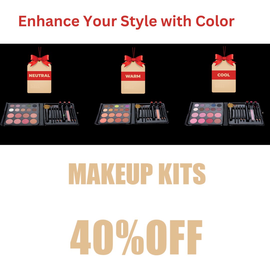 rhodadesign's tweet photo. Makeup is your #PersonalBranding tool.  Discover the Rhoda Design Group Makeup Kits—curated palettes that enhance your #Leadership presence and boost confidence. This #BlackFriday, transform your look with 40% off, while supplies last!  https://t.co/TR6epirGfg https://t.co/Z2EFz6HZen