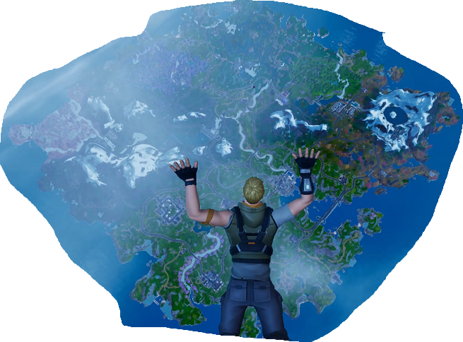 TESTHYPEXXV's tweet photo. Chapter 6 Map #FortniteC6S1鬼Hunters https://t.co/PLmbLawdHi