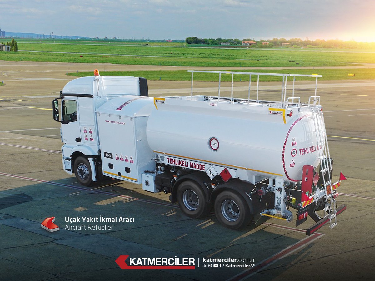 KatmercilerAS's tweet photo. Uçak Yakıt İkmal Aracı / Aircraft Refueller
 
#Katmerciler #AircraftRefuellerTransporter #aircraftrefueler #havalimanıaraçları #airportvehicles #airport #uçak #UçakYakıtHidrantDispenseri #HidrantDispenseri #yenihavalimanı #istanbulhavalimanı #istanbulyenihavalimanı #türkiye #istanbul #iga #igahavalimanı #airpower