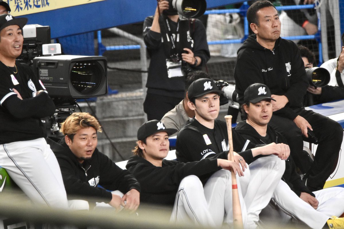 R_11032001's tweet photo. みんなでキャッキャしてて本当に楽しそうだった🌟
#佐々木朗希 #chibalotte https://t.co/viYVmIUdmE