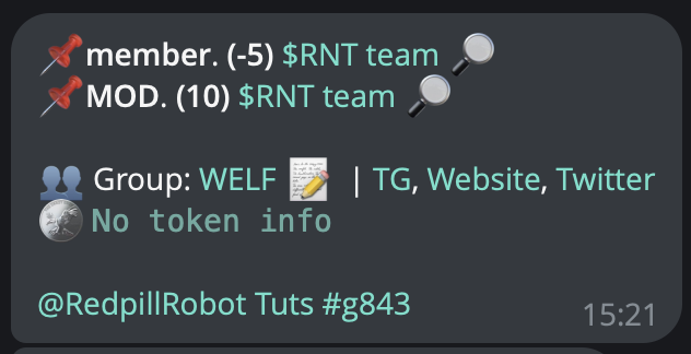RedPill_Robot's tweet image. $Pill detected $WELF as part of the $RNT team when it was below a $300k market cap. 

Now, $WELF is sitting at a $5.5M market cap.

CA: AHE8yDYQJTVqmAYwgMoBRq5YzL1efaXhaXrUeMmX1tED