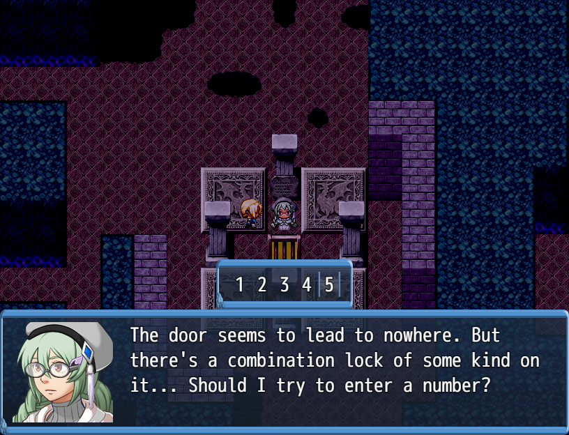 This #ScreenshotSaturday, I've got a look at part of the dungeon I'm working on in Ruphand 0.3.7-P3.

How did Brill get the combination to my luggage? 12345 isn't the code, of course- Brill will need to do more searching.

doctorspacebar.itch.io/ruphand-an-apo…
#rpg #rpgmaker #indiedev #solodev