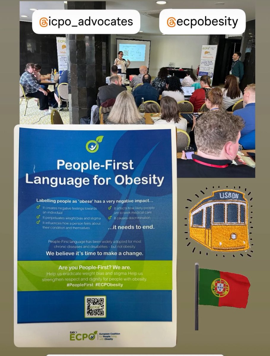 DrMCrotty's tweet image. Fantastic @ECPObesity event in Lisbon “Obesity Science &amp;amp; NCD Awareness” supporting advocates in Obesity with education &amp;amp; the opportunity to share experiences #NCDcollaboration #obesity #supportnotstigma