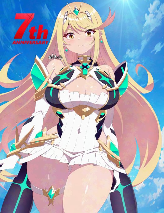 ゼノブレイド2 7周年おめでとうございます( ˘ω˘ ) 