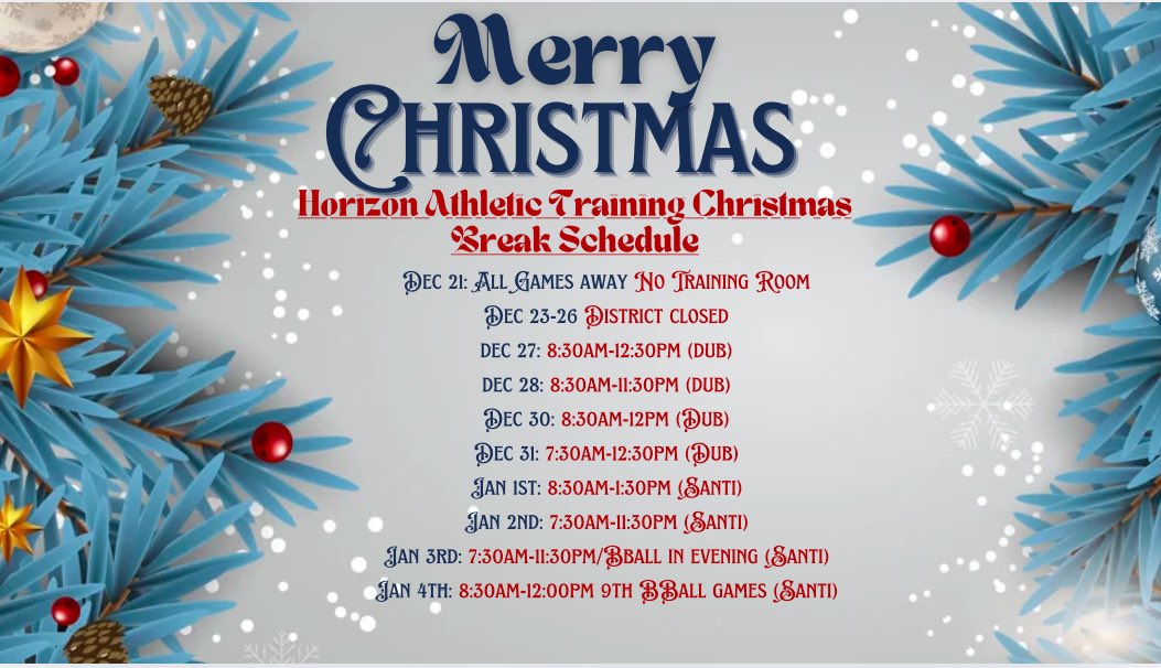 Horizon HS Sports Medicine tweet media